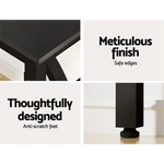 Artiss Computer Desk Foldable Balck 80CM - Furniture > Office