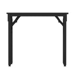 Artiss Computer Desk Foldable Balck 80CM - Furniture > Office