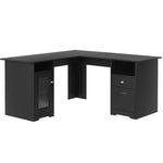 Artiss Computer Desk Home Office Study Desks L-shaped Corner Table with Storage - Furniture > Office > Desks