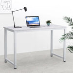 Artiss Computer Desk Home Office Study Table White 120CM - Furniture > Office > Desks