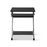 Artiss Computer Desk Keyboard Tray Shelf Black 60CM - Furniture > Office