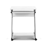 Artiss Computer Desk Keyboard Tray Shelf White 60CM - Furniture > Office