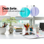 Artiss Computer Desk L-Shape Bookshelf White - Furniture > Office