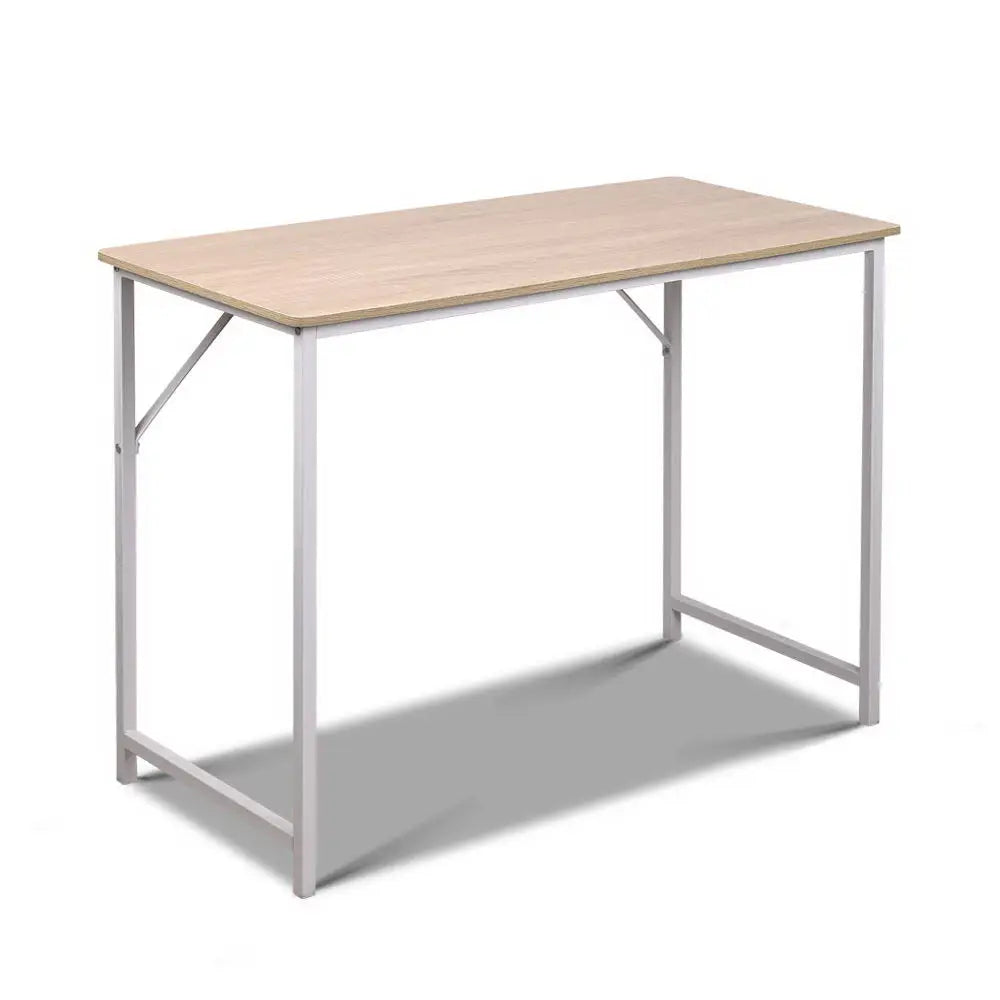 Artiss Computer Desk Oak 100CM - Furniture > Office
