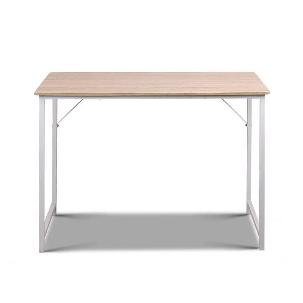 Artiss Computer Desk Oak 100CM - Furniture > Office