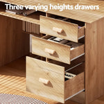 Artiss Computer Desk Office Study Desks Table Shelf Drawer - Furniture > Office > Desks