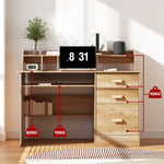 Artiss Computer Desk Office Study Desks Table Shelf Drawer - Furniture > Office > Desks