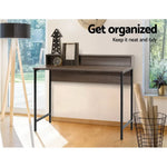 Artiss Computer Desk Shelf Oak 100CM - Furniture > Office
