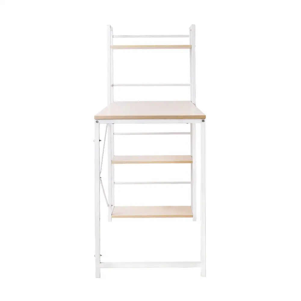 Artiss Computer Desk Shelf Oak 120CM - Furniture > Office