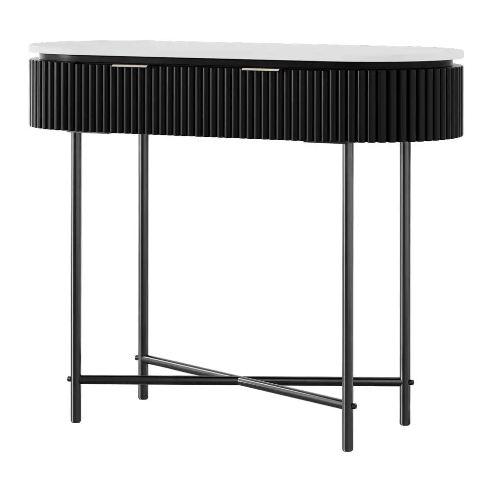 Artiss Console Table 2 Drawers 100CM - Furniture > Living Room