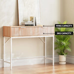 Artiss Console Table 2 Drawers 92CM - Furniture > Office > Desks