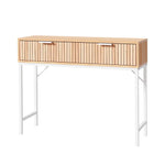 Artiss Console Table 2 Drawers 92CM - Furniture > Office > Desks
