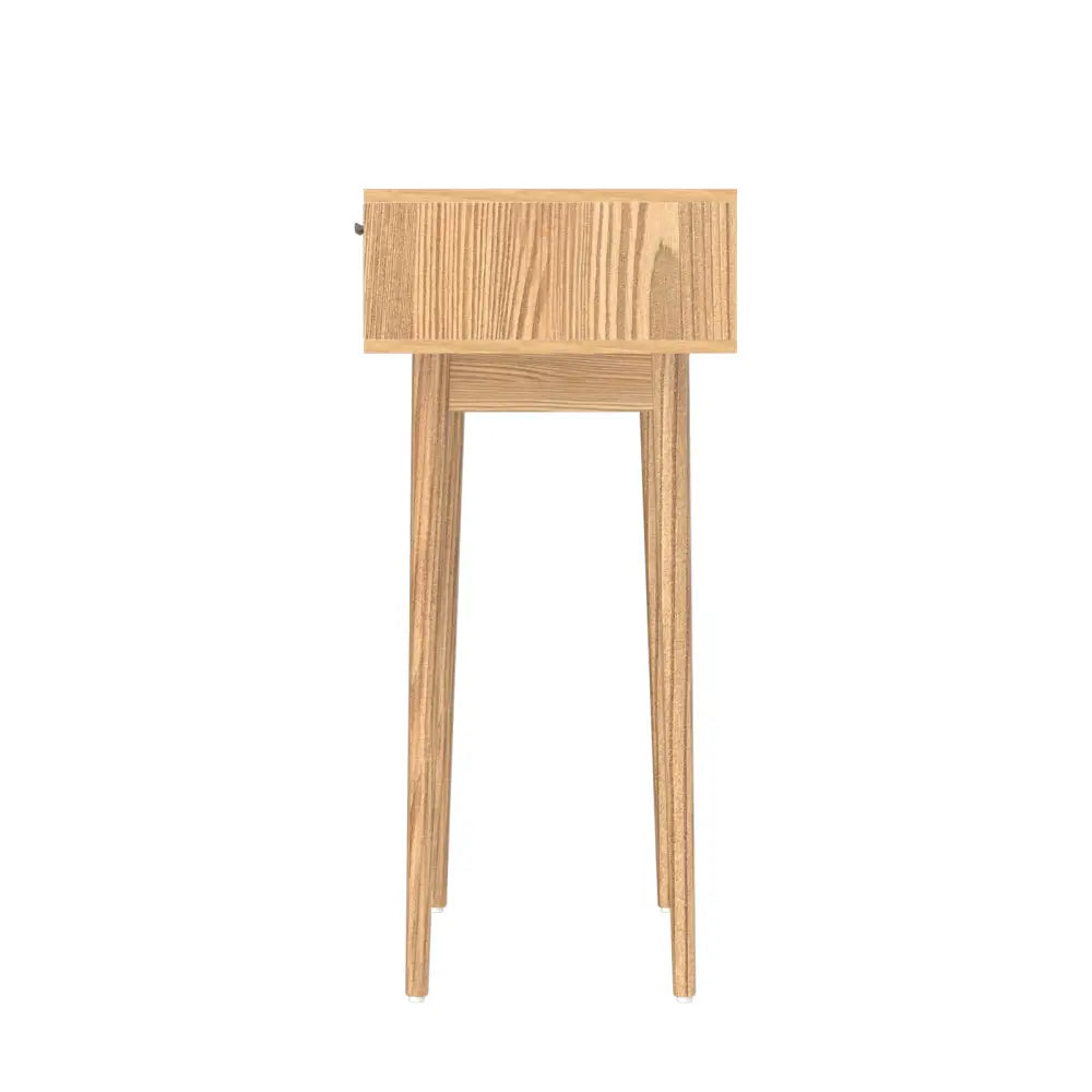 Artiss Console Table 2 Rattan Drawers - Furniture > Living Room