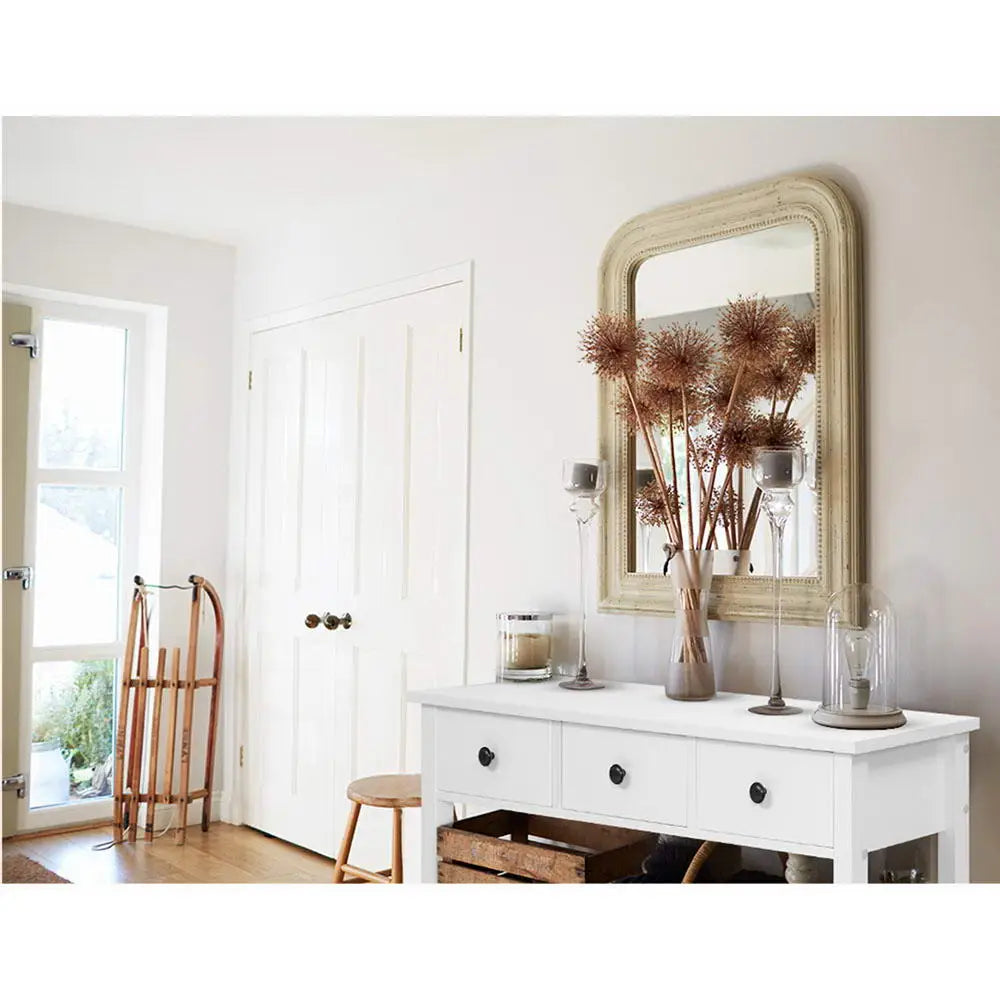 Artiss Console Table 3 Drawers 100CM White Chole - Furniture > Living Room