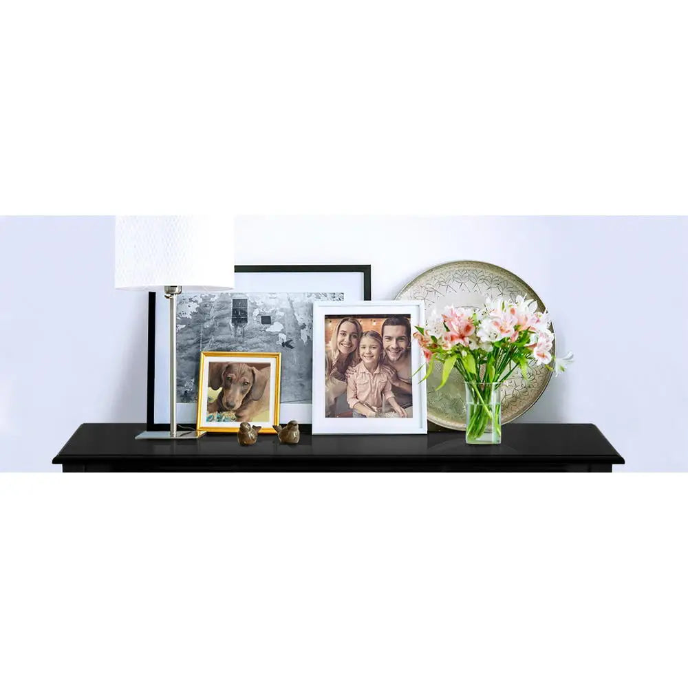 Artiss Console Table 3 Drawers Black Hamptons - Furniture > Bedroom