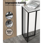 Artiss Console Table Marble Effect Frenisha - Furniture > Living Room