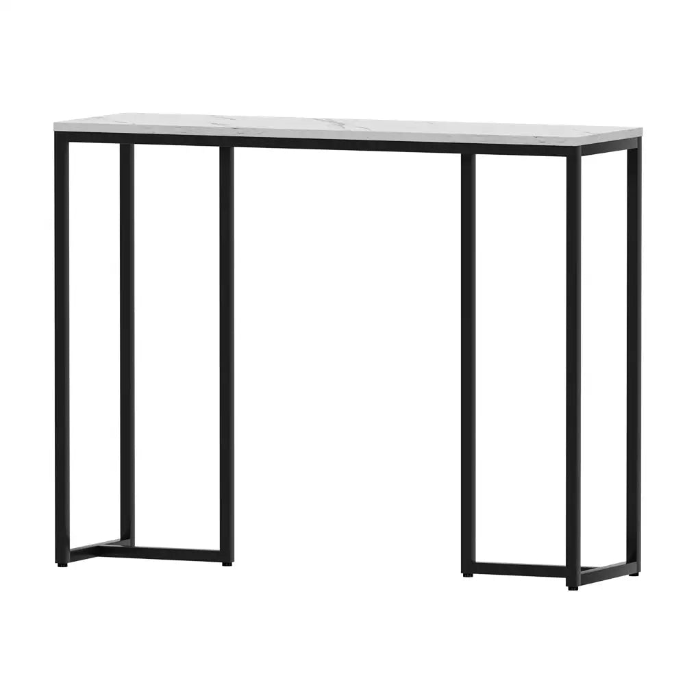 Artiss Console Table Marble Effect Frenisha - Furniture > Living Room