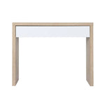 Artiss Console Table Storage Drawer Jory White Pine - Furniture > Living Room
