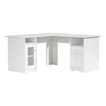 Artiss Corner Computer Desk Office Study Desks Table L-Shape Drawers Tables - Furniture > Office