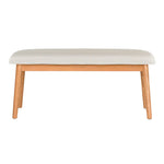 Artiss Dining Bench Upholstery Seat Wooden Chair 106cm - Furniture > Dining > Kitchen & Dining Chairs