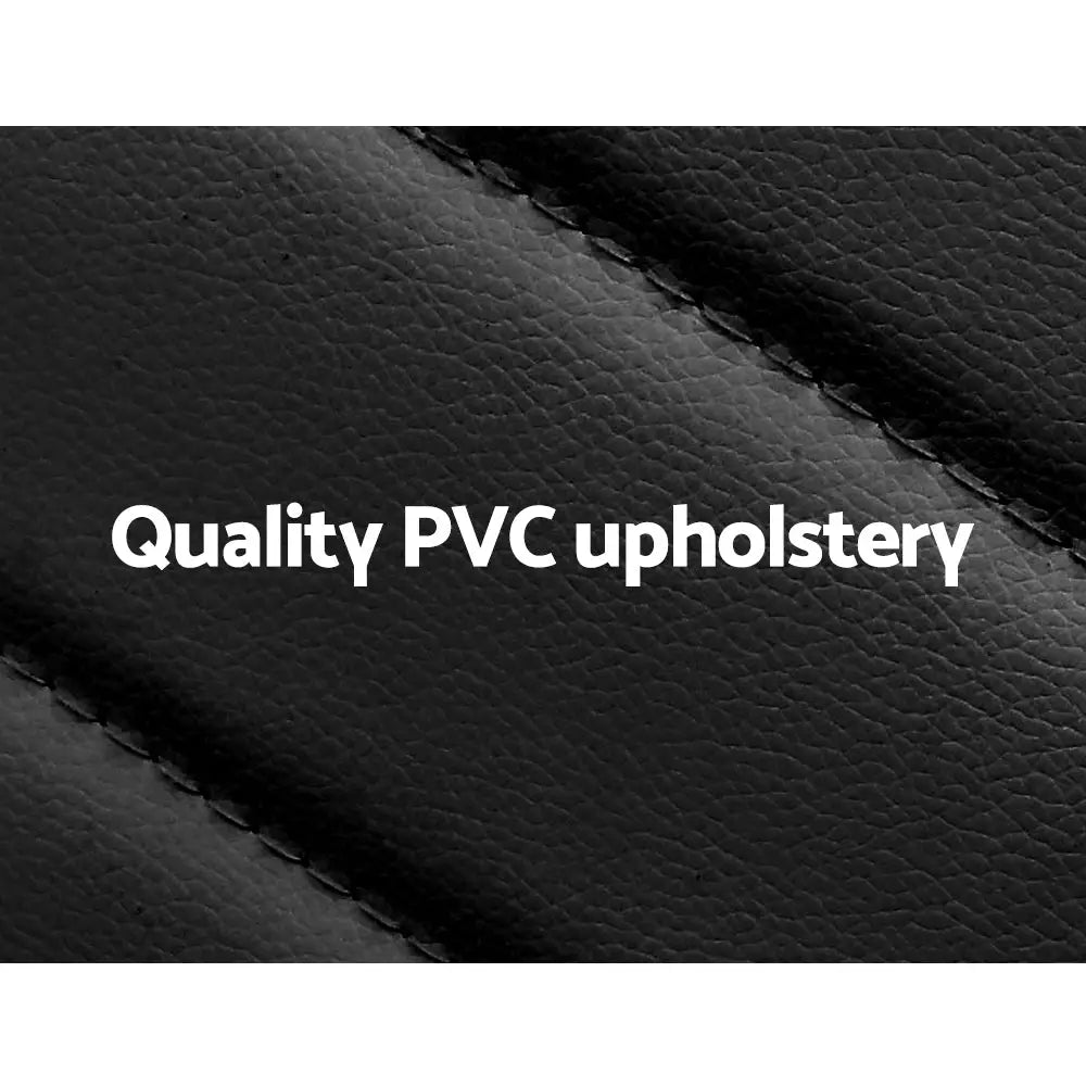 Artiss Dining Chairs Black PU Leather Set of 4 Astra - Furniture > Dining