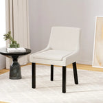 Artiss dining chairs set of 2 beige corduroy - Furniture > Bar Stools & Chairs