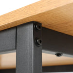 Artiss Dining Table 6 Seater Kitchen Cafe Rectangular Wooden Table 150CM - Furniture > Dining