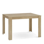 Artiss Dining Table Rectangular 4 Seater 120CM Oak Natu - Furniture > Dining