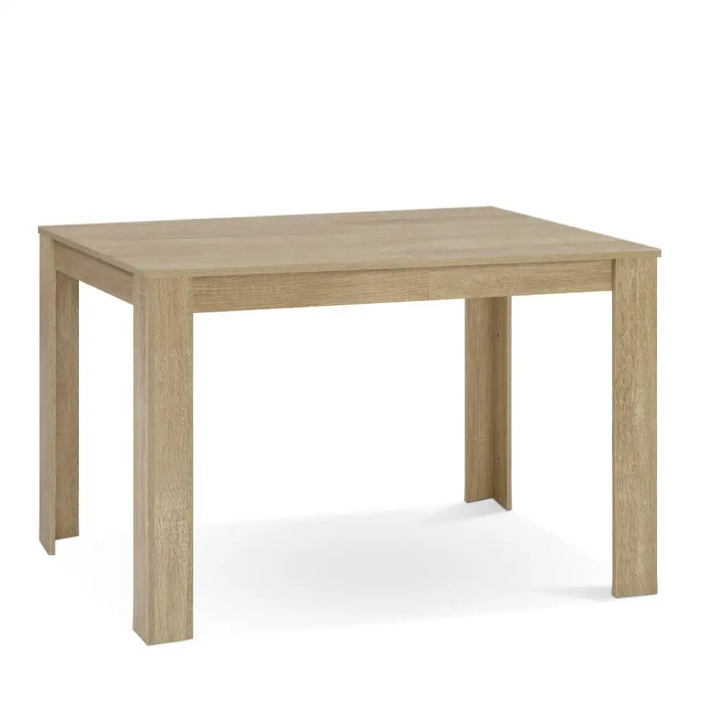 Artiss Dining Table Rectangular 4 Seater 120CM Oak Natu - Furniture > Dining