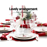 Artiss Dining Table Rectangular 4 Seater 120CM White Natu - Furniture > Dining