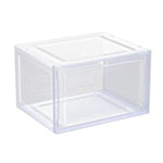 Artiss DIY Shoe Box Set of 2 Stackable Shoe Storage Case Magnetic Door - Furniture > Bedroom