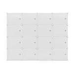 Artiss DIY Shoe Cabinet Shoe Box White Storage Cube Portable Organiser Stand - Home & Garden > Storage