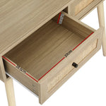 Artiss Dressing Table Set Rattan Frances - Furniture > Bedroom