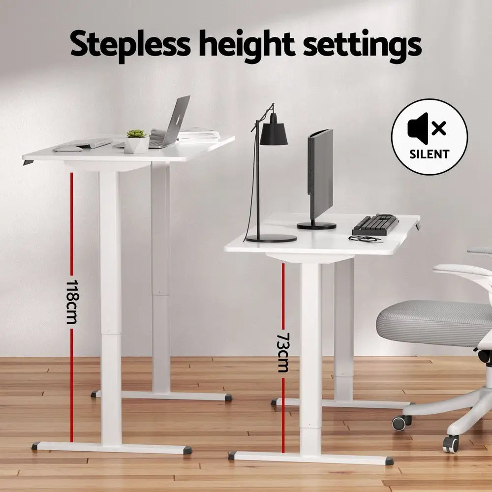 Artiss Electric Standing Desk Sit Stand Desks 120CM - Furniture > Office > Desks