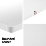 Artiss Electric Standing Desk with Storage Rack Shelf Drawers White 120CM - Furniture > Office > Office & Desk Chairs