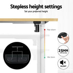 Artiss Electric Treadmill with 120cm Automatic Standing Desk Walking Pad 400mm - Furniture > Office > Desks