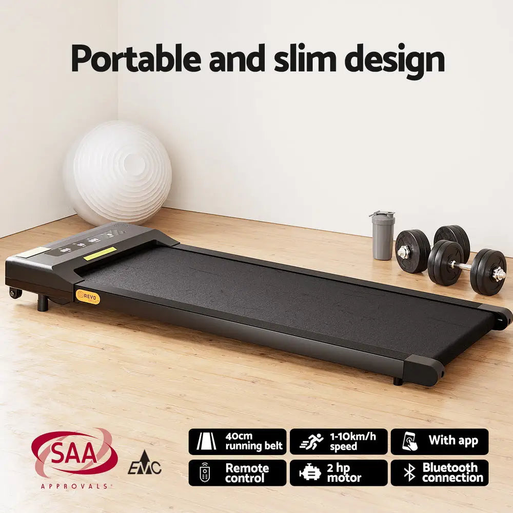 Artiss Electric Treadmill with 120cm Automatic Standing Desk Walking Pad 400mm - Furniture > Office > Desks