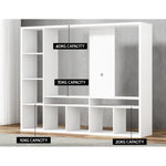 Artiss Entertainment Center Unit TV Stand TV Open Shelves 183CM White - Furniture > Living Room