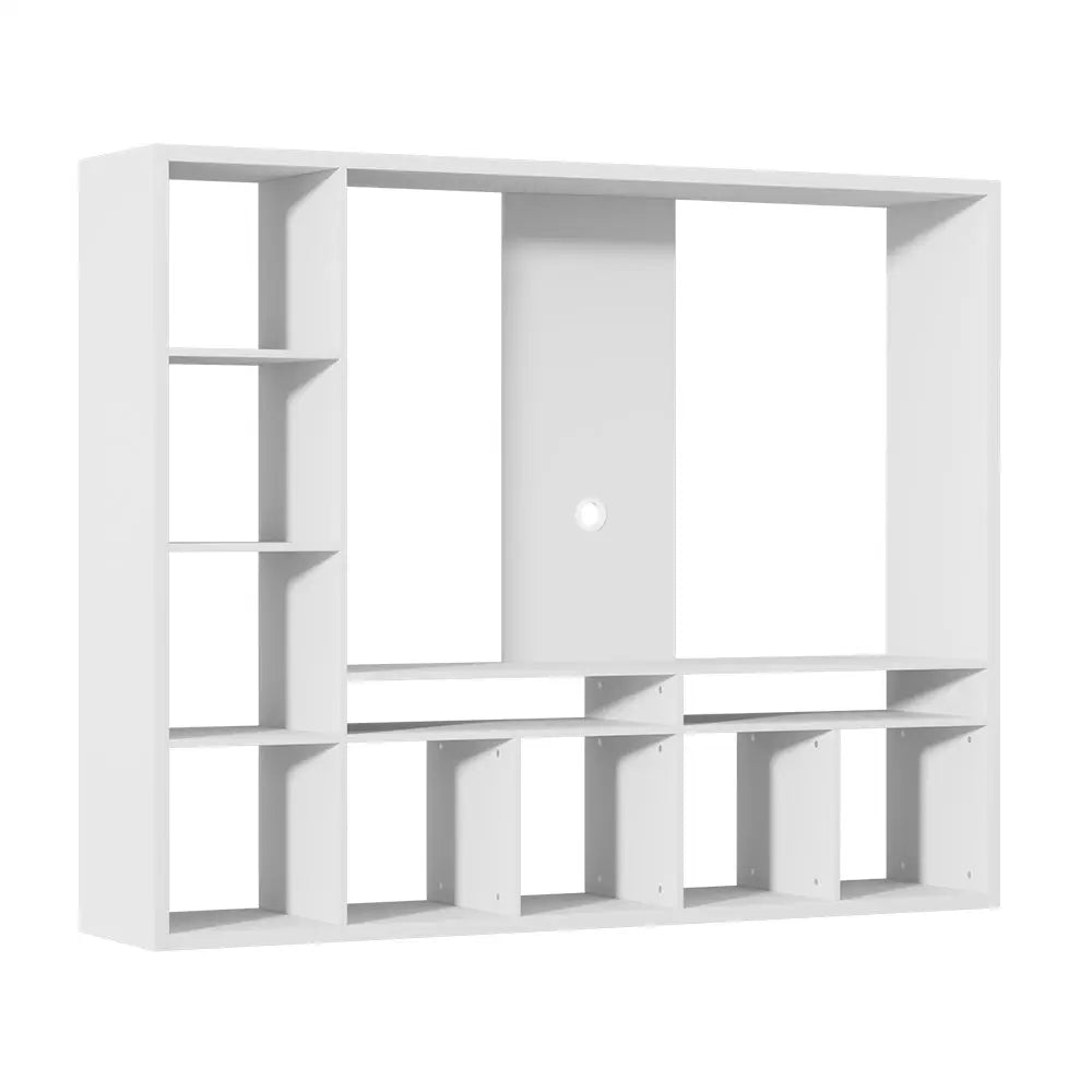 Artiss Entertainment Center Unit TV Stand TV Open Shelves 183CM White - Furniture > Living Room