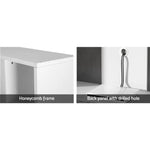Artiss Entertainment Center Unit TV Stand TV Open Shelves 183CM White - Furniture > Living Room