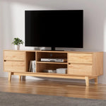 Artiss Entertainment Unit Stand TV Storage Drawer Shelf 180cm Wooden - Furniture > Living Room