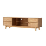 Artiss Entertainment Unit Stand TV Storage Drawer Shelf 180cm Wooden - Furniture > Living Room
