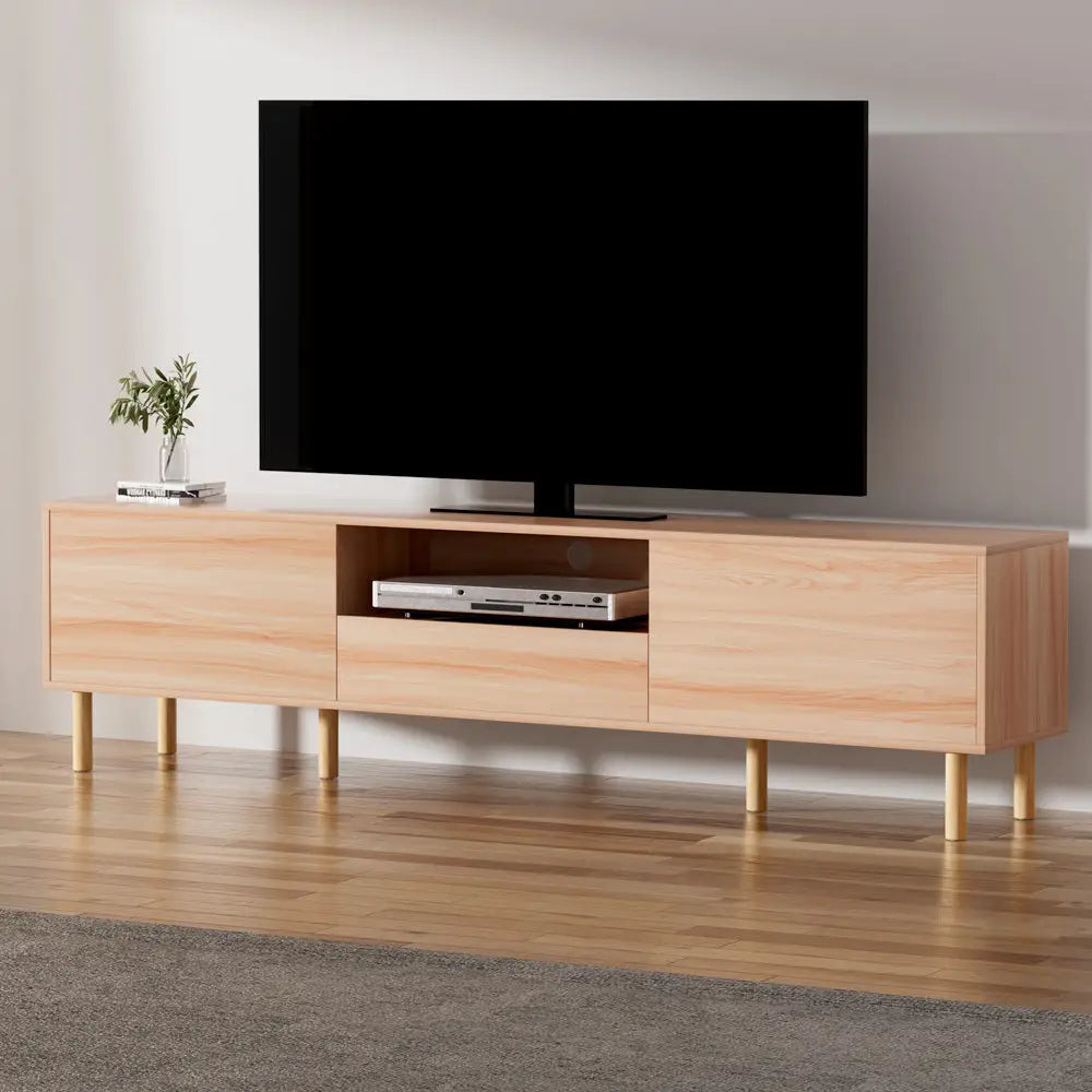 Artiss Entertainment Unit Stand TV Storage Drawers Display Shelf 180CM - Furniture > Living Room