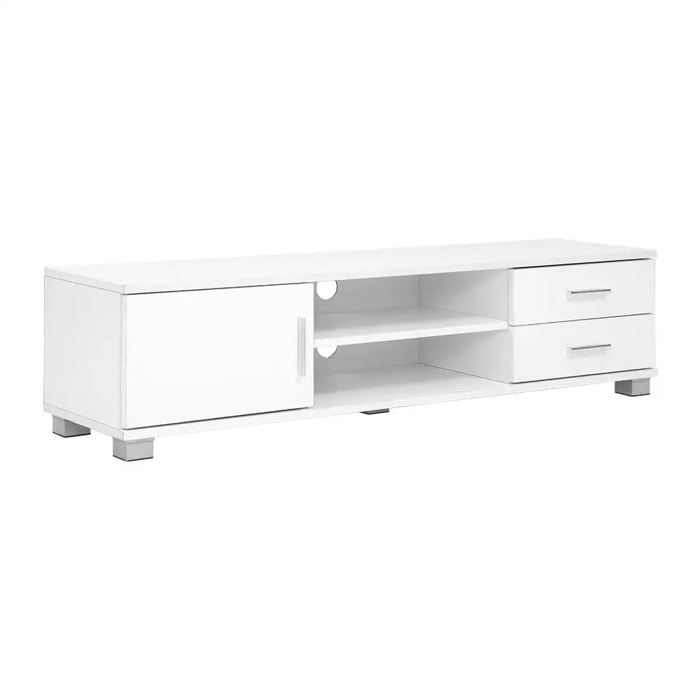 Artiss Entertainment Unit TV 120cm White Dylan - Furniture > Living Room
