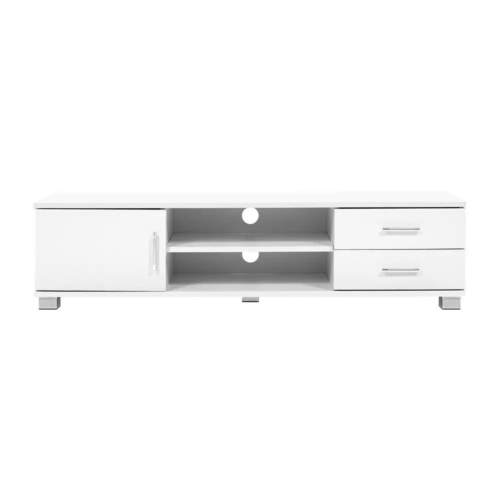 Artiss Entertainment Unit TV 120cm White Dylan - Furniture > Living Room