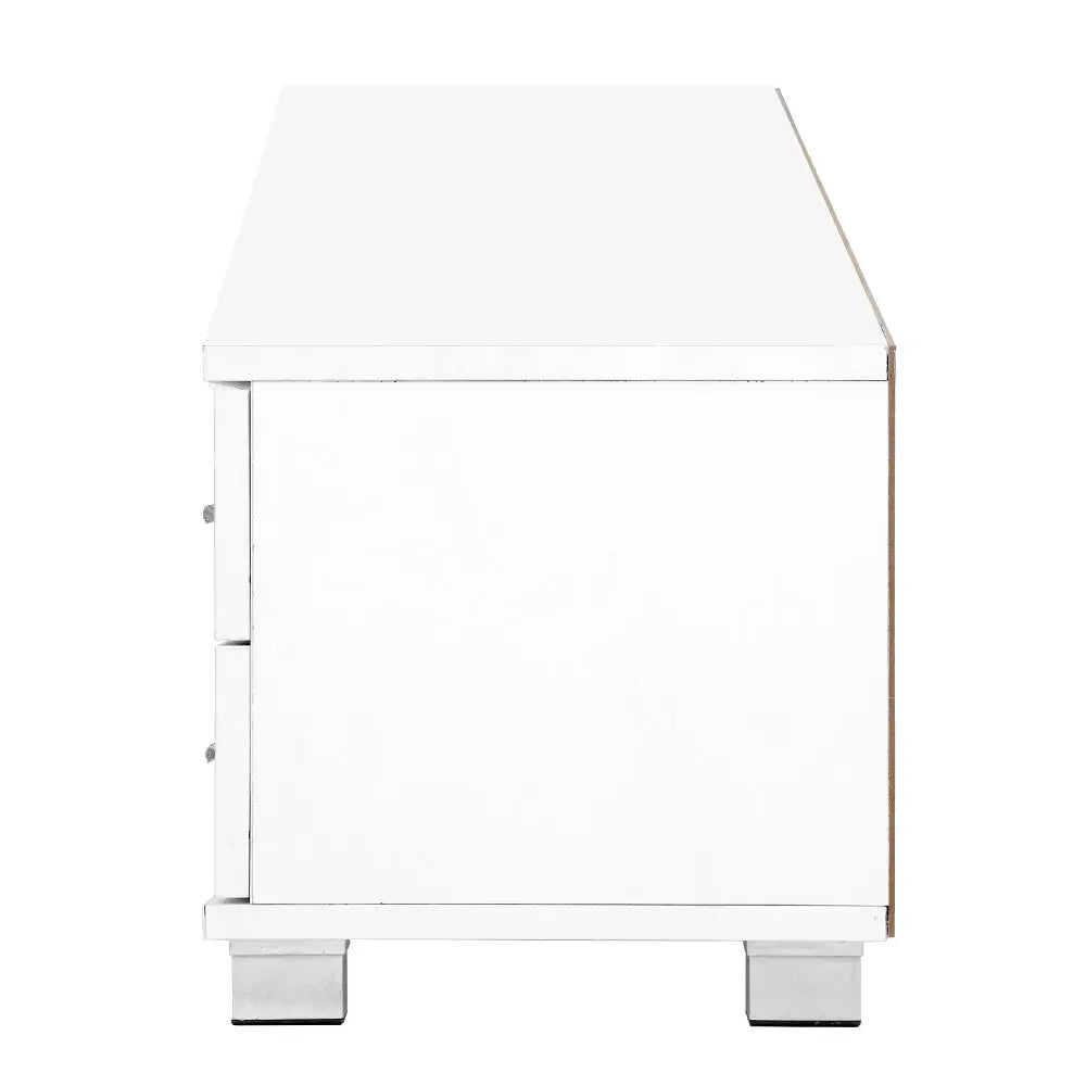 Artiss Entertainment Unit TV 120cm White Dylan - Furniture > Living Room