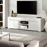 Artiss Entertainment Unit TV Cabinet 130cm White Ivan - Furniture > Living Room > TV Units