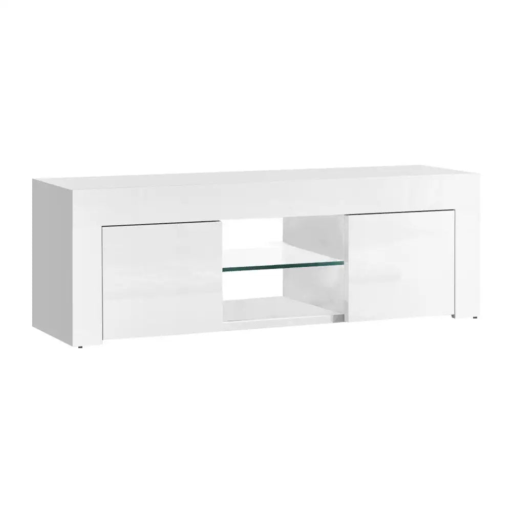 Artiss Entertainment Unit TV Cabinet 130cm White Ivan - Furniture > Living Room > TV Units