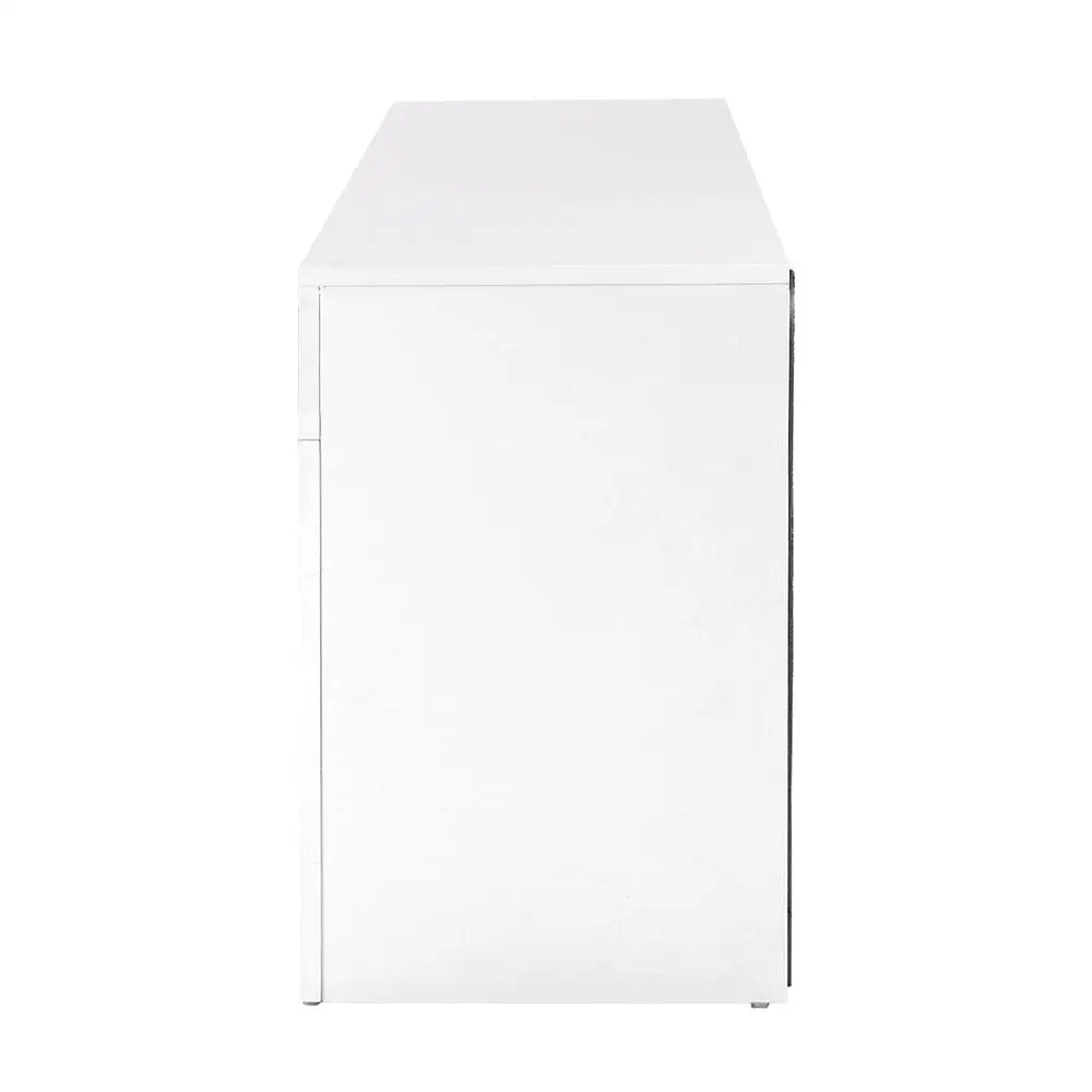 Artiss Entertainment Unit TV Cabinet 130cm White Ivan - Furniture > Living Room > TV Units