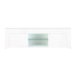 Artiss Entertainment Unit TV Cabinet 130cm White Ivan - Furniture > Living Room > TV Units